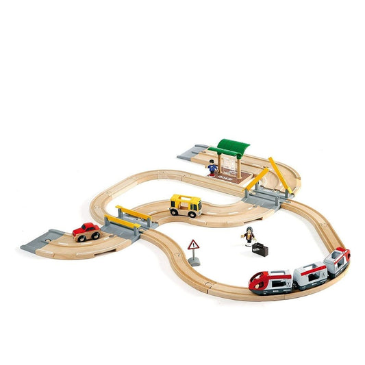 BRIO Rail & Road Travel Set