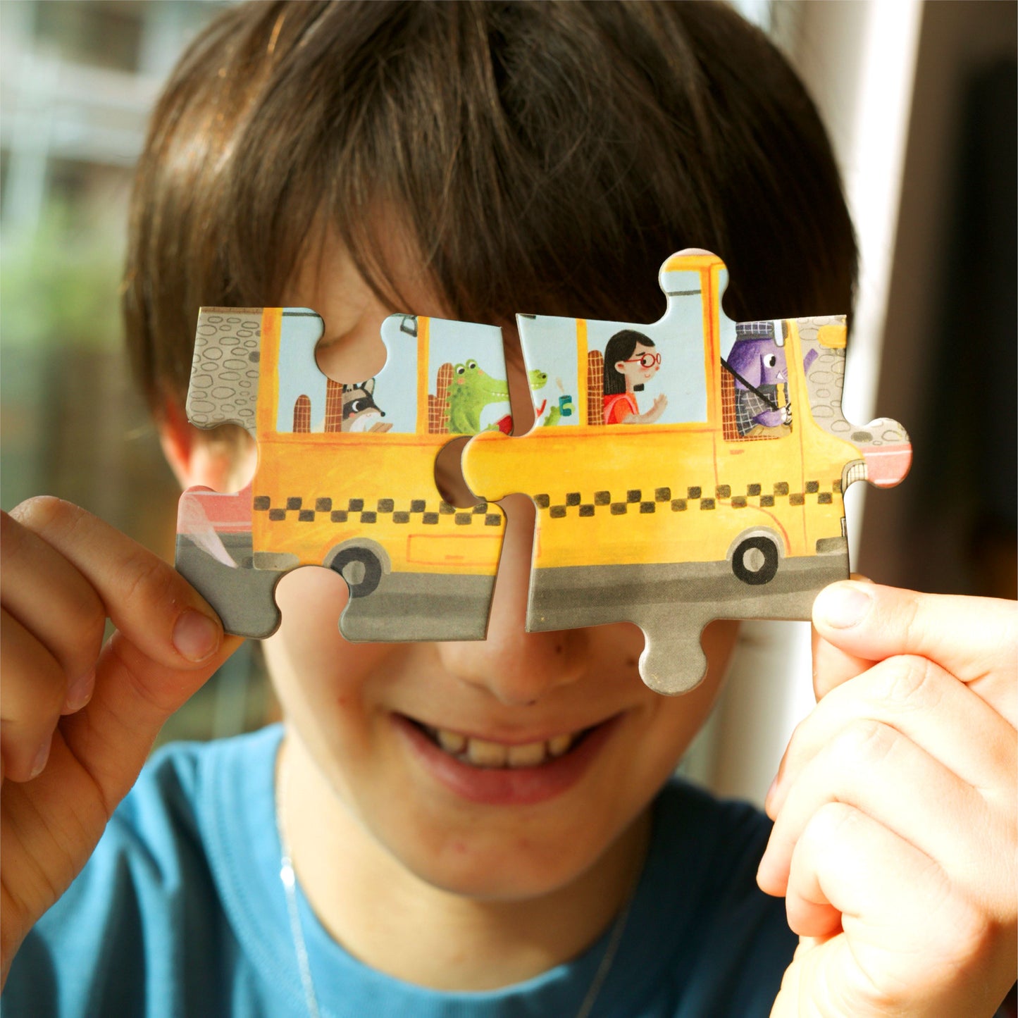 Exploring My City 2-in-1 Puzzle ve Bil Bakalım Kim Oyunu moritoys