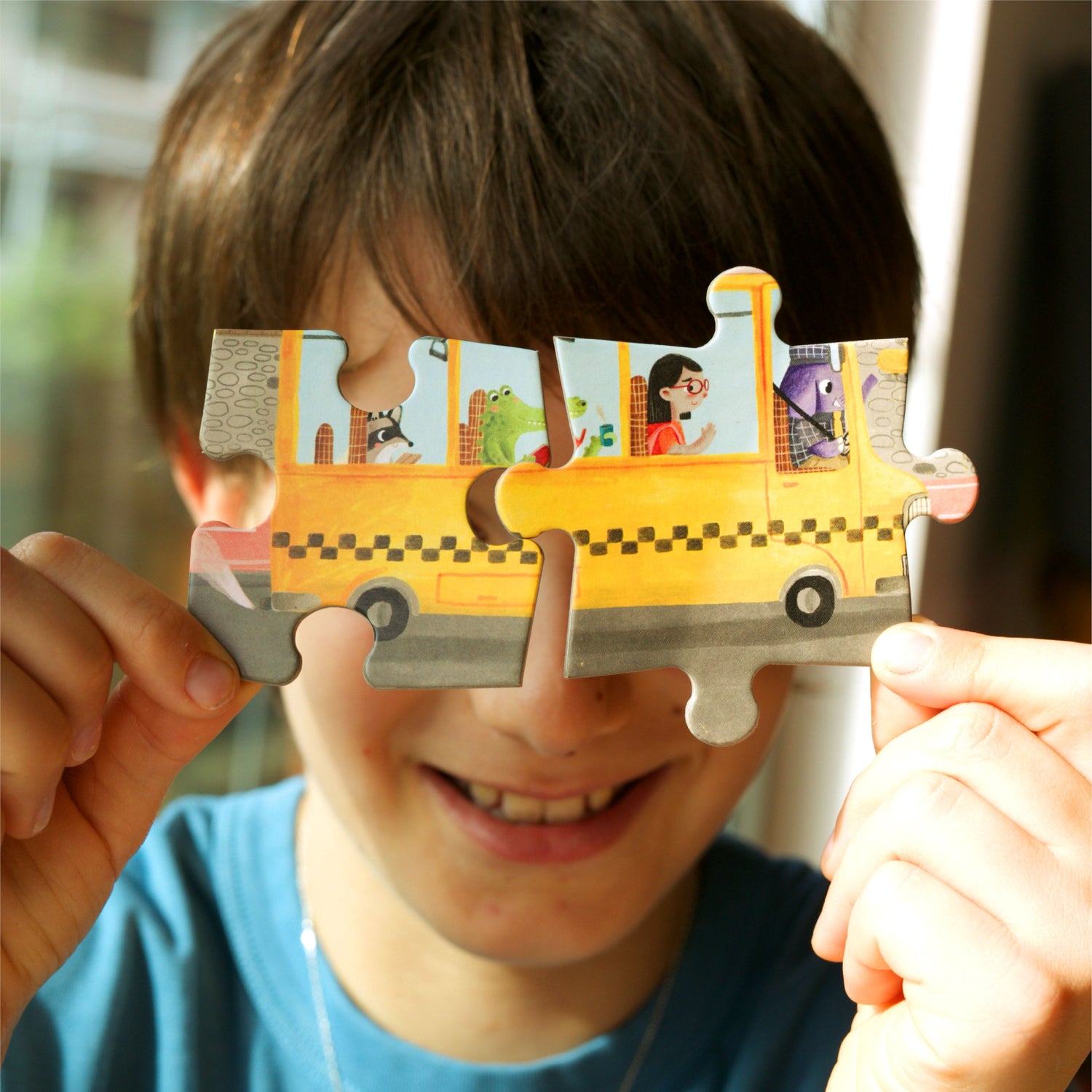 Exploring My City 2-in-1 Puzzle ve Bil Bakalım Kim Oyunu moritoys