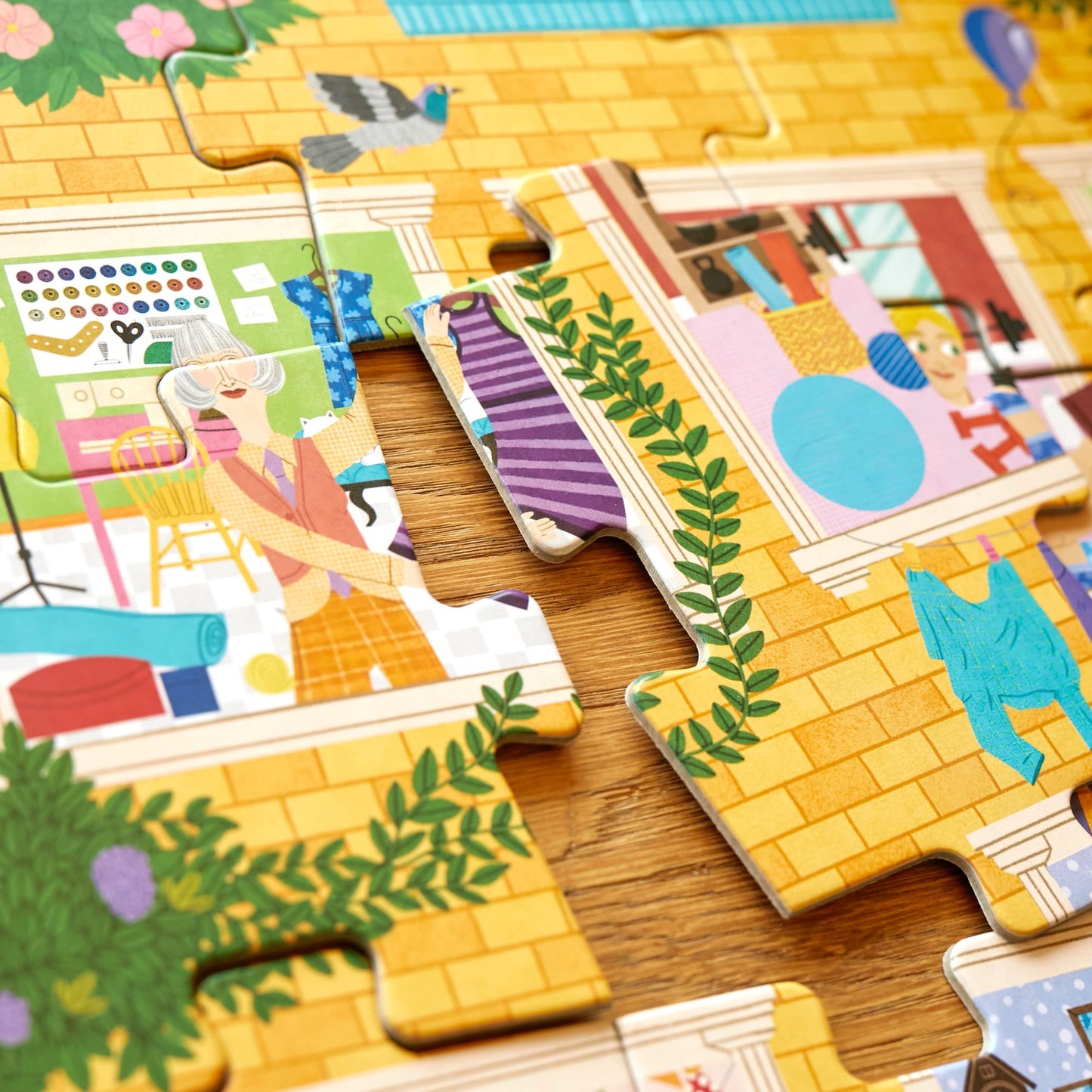 Meet My Neighbours - 36 Parça XXL Dev Yapboz, Poster & Dijital Aktiviteler moritoys