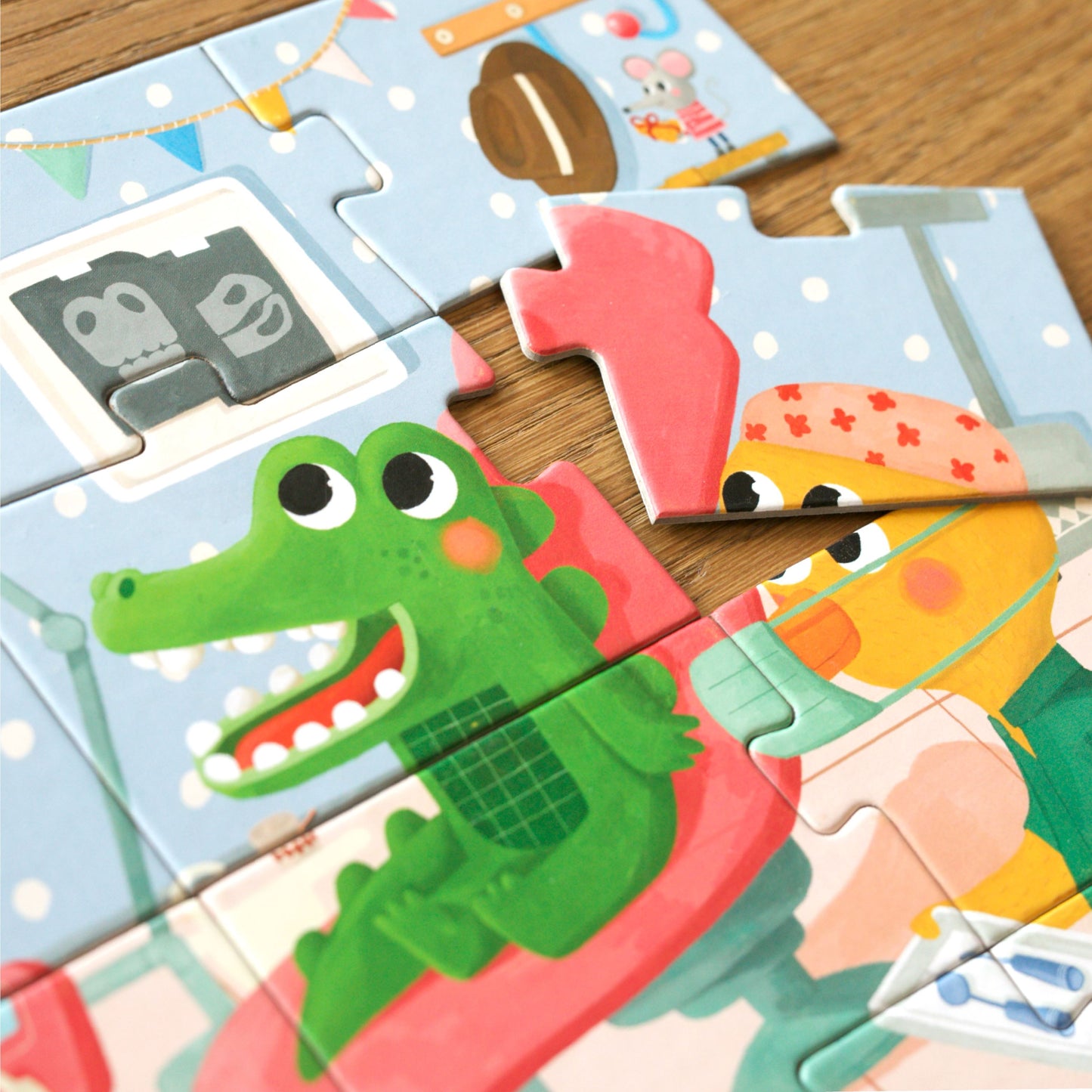 My Self Care Routine: Çift Taraflı 8+2 Puzzle moritoys
