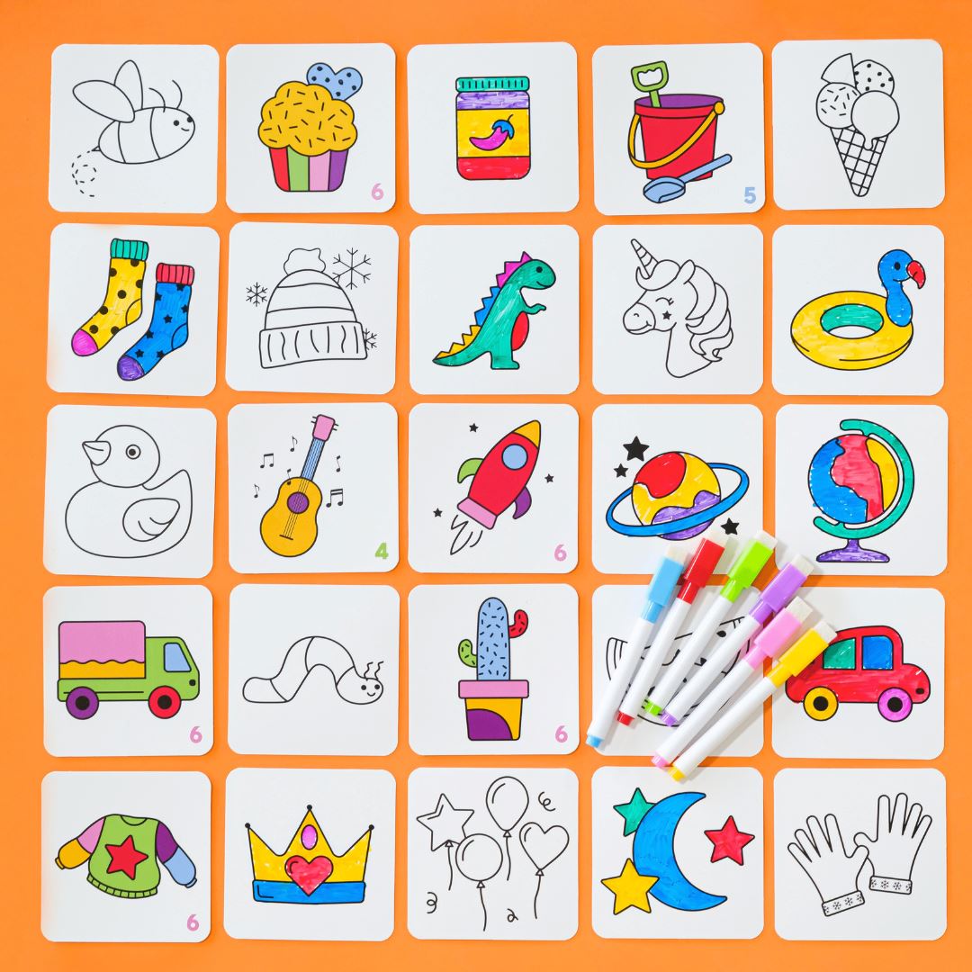 Color Me Memory - Boyamalı hafıza ve hız oyunu moritoys
