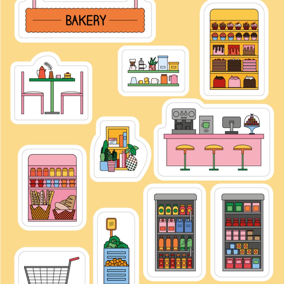 Decorate it yourself: Neighbourhood Kit moritoys