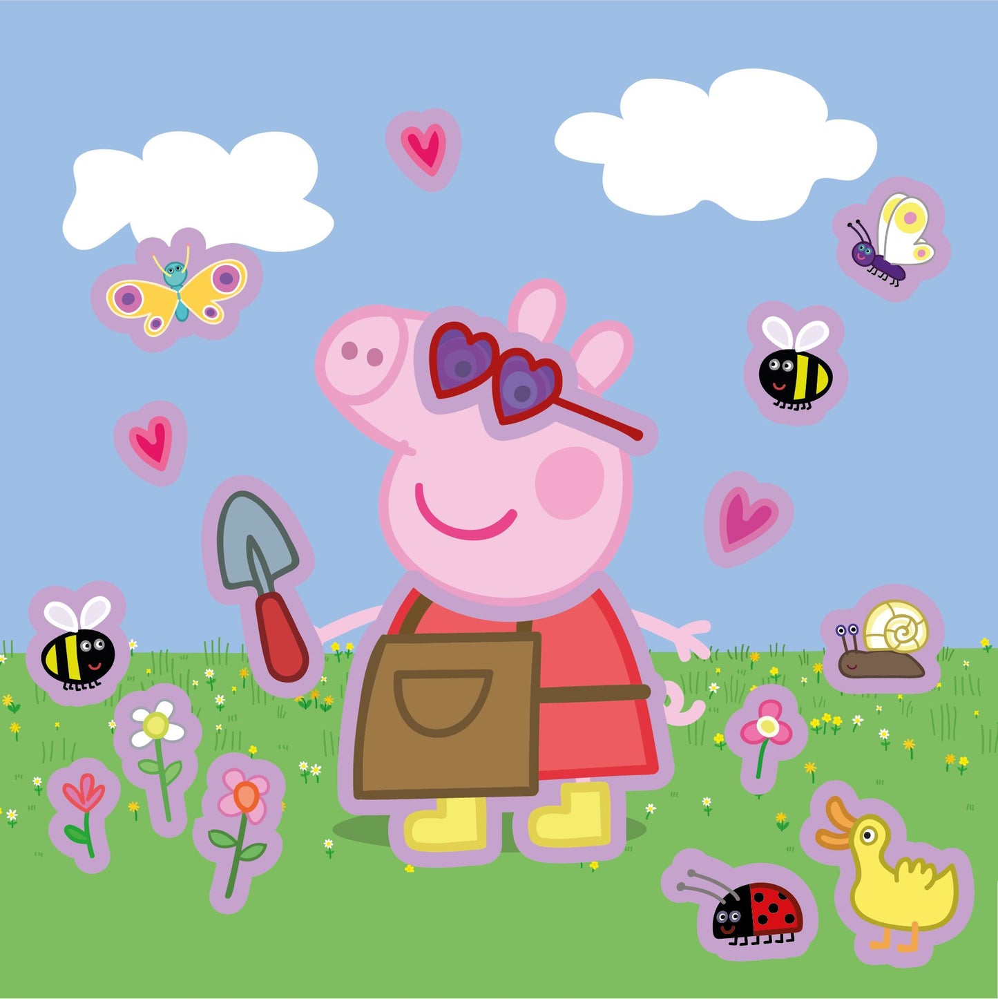 Dress-Up Reusable Sticker Set: Peppa Pig'in Tarzını Belirle 80 çıkartma 2 sahne moritoys
