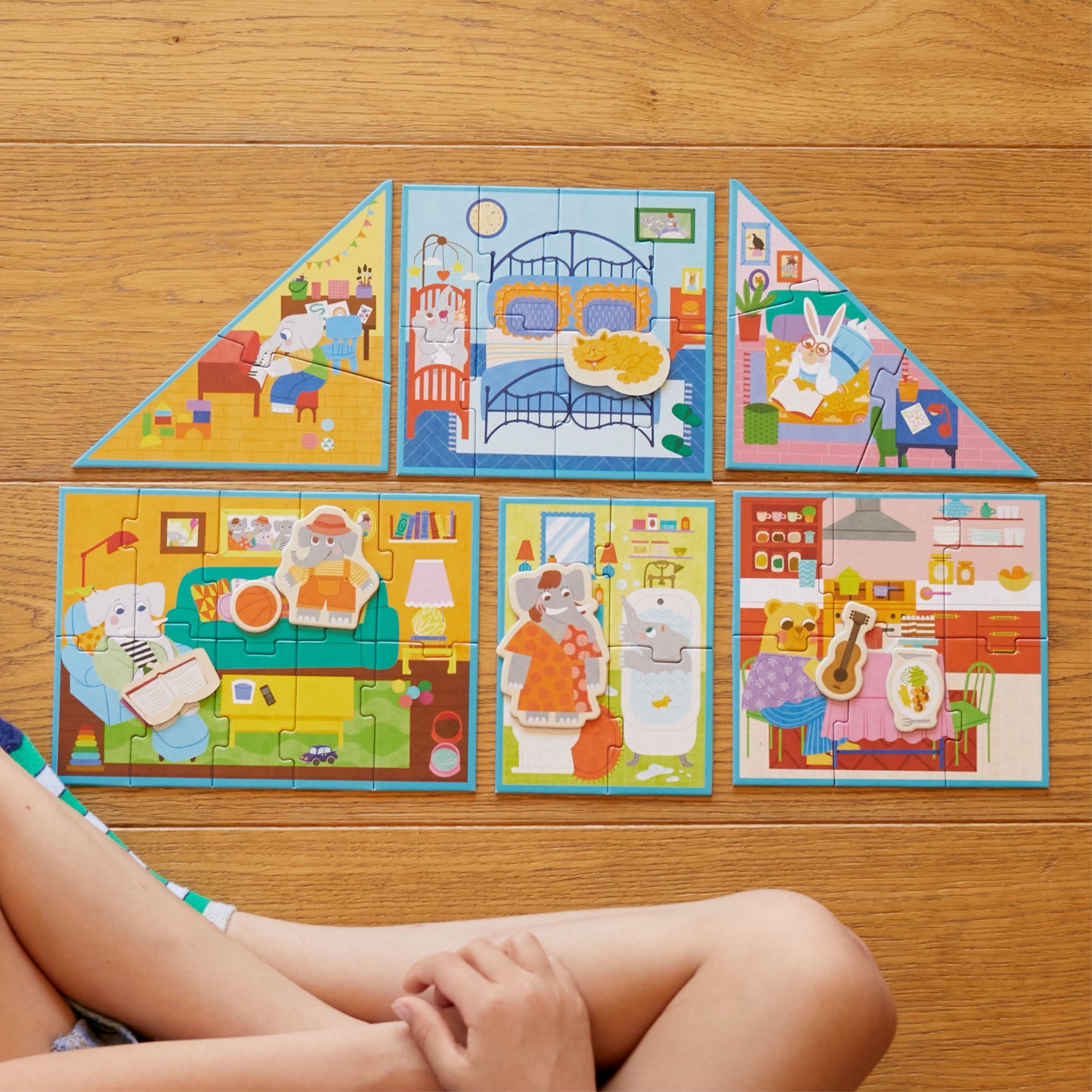 My Dream House Progressive Puzzle moritoys