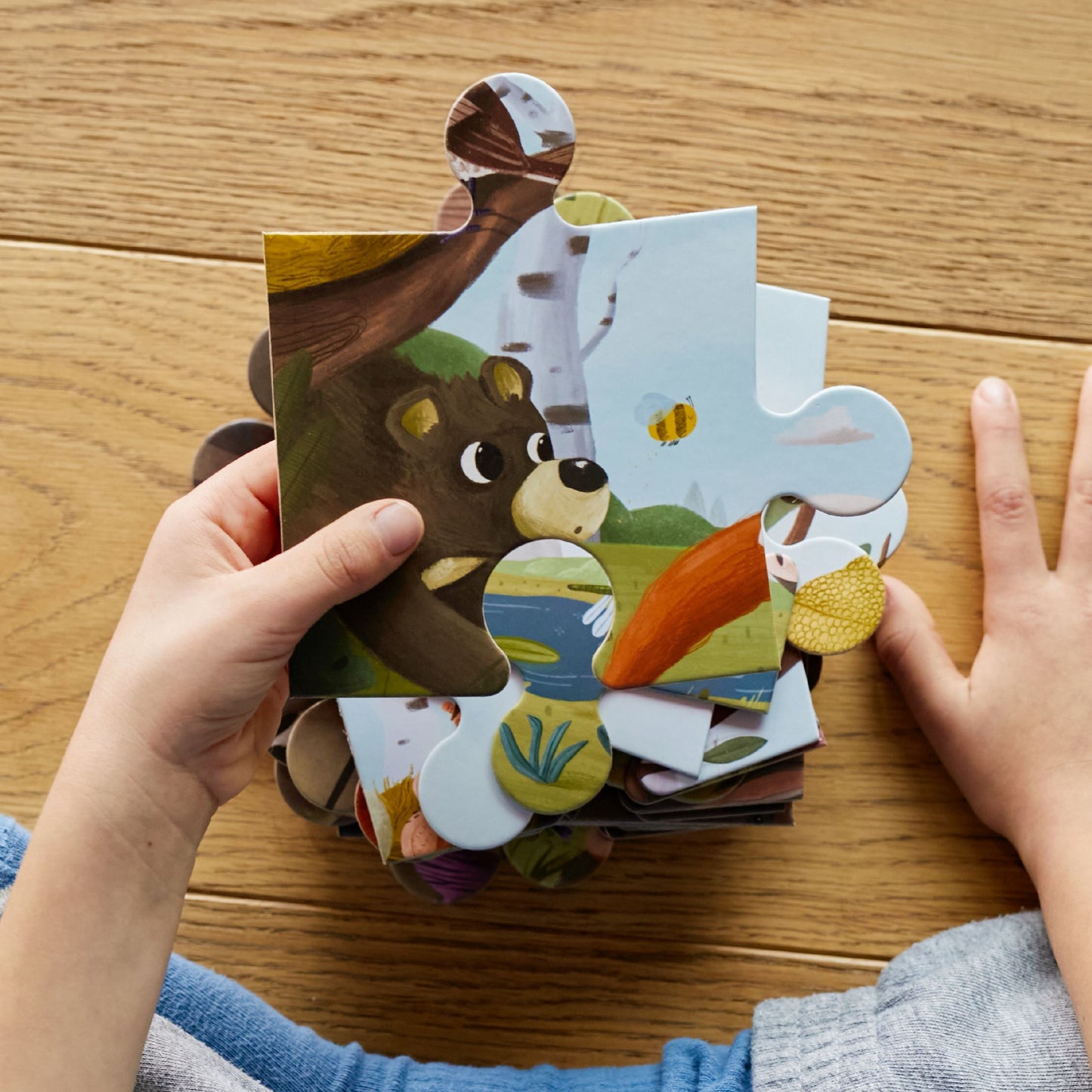 ÖN SİPARİŞ: Underground & Overground Puzzle - 24 Parça Dev Yer Puzzle ve Posteri moritoys