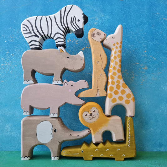 Safari Animals BeeWiseToys