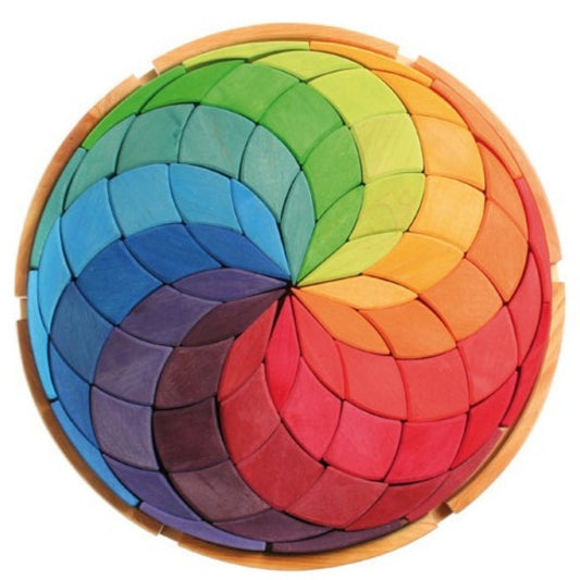 Colour Circle Spiral