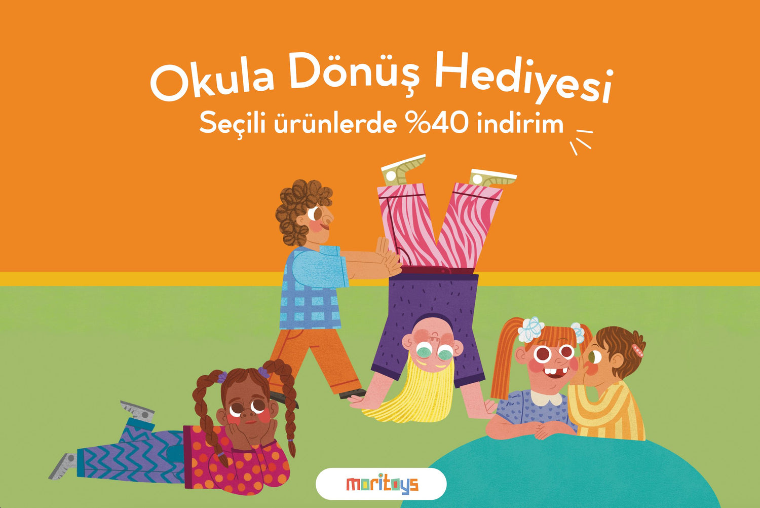 Okula dönüş hediyesi %40 indirim