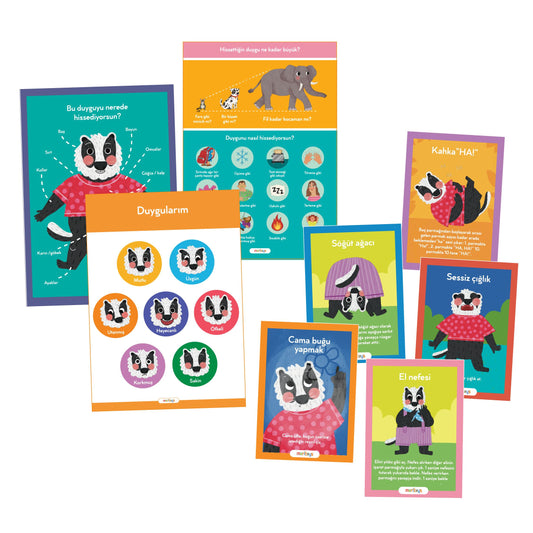 Duygularınla Tanışmak İster Misin? - Çocuklar İçin Duyguları Tanıma, İfade ve Regülasyon Kiti moritoys