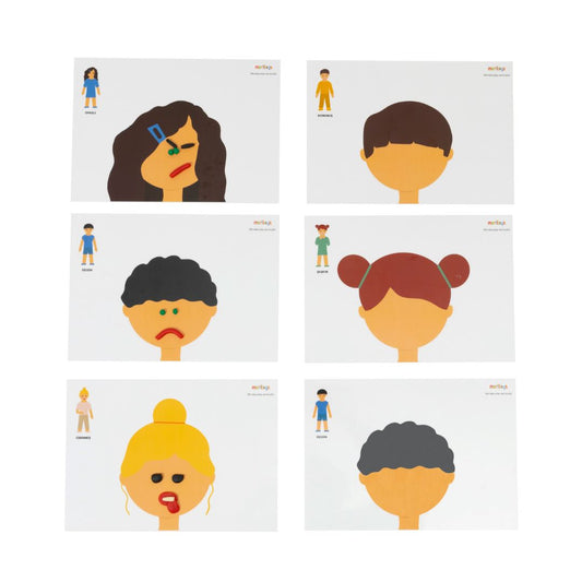 Emotions Set - Carioca Baby Oyun Hamuru ile Duyguları Keşfet moritoys