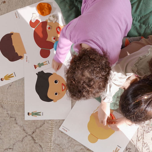 Emotions Set - Carioca Baby Oyun Hamuru ile Duyguları Keşfet moritoys 