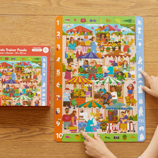 Farmer’s Market Brain Trainer Puzzle moritoys