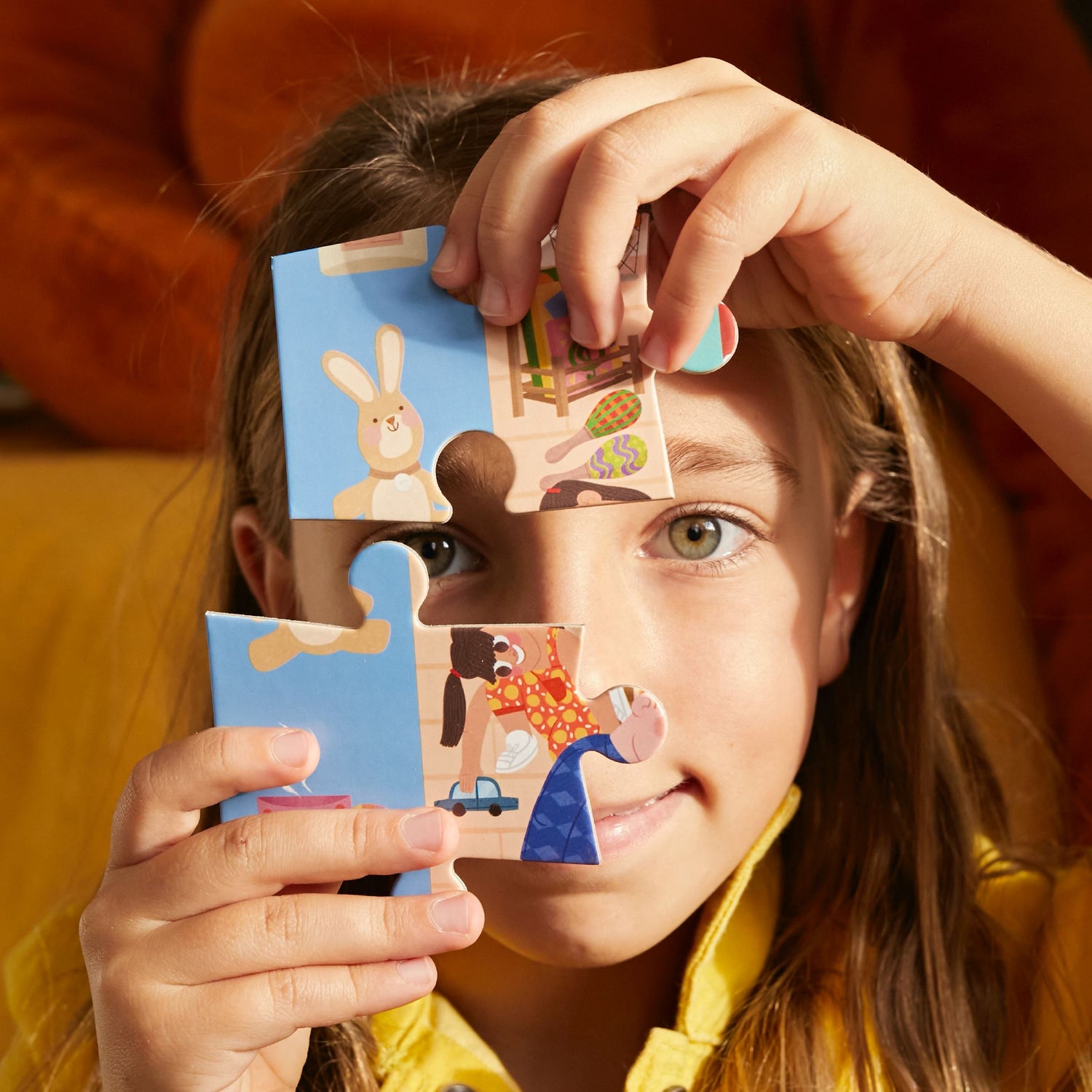 Look & Find Puzzle: Kindergarten - 36 Parçalı Puzzle ve Gözlem Oyunu moritoys 