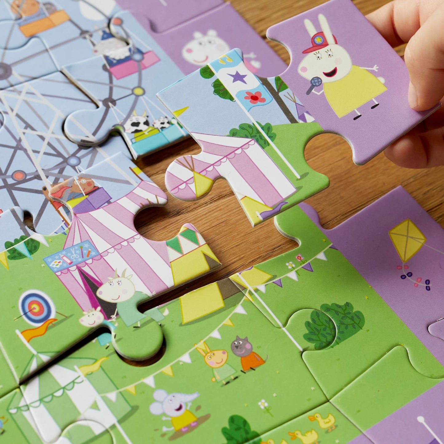 Look & Find Puzzle: Peppa Pig Children's Festival - 36 Parçalı Puzzle ve Yapboz Oyunu moritoys 