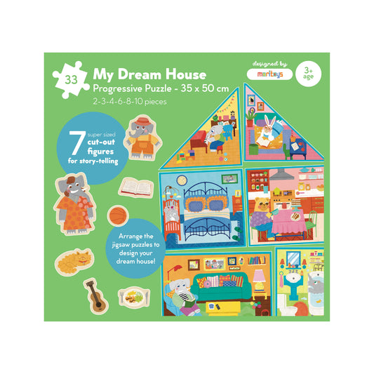 My Dream House Progressive Puzzle moritoys