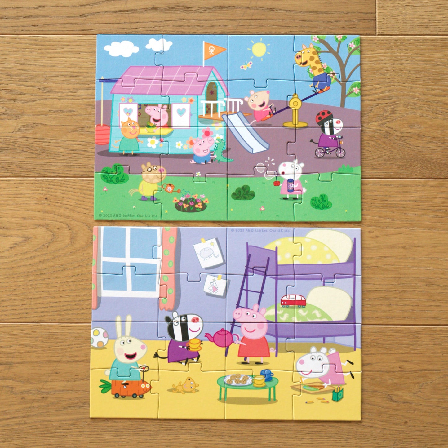 ÖN SİPARİŞ: Peppa’s Friends: Çift Taraflı 8+2 Puzzle puzzle moritoys 