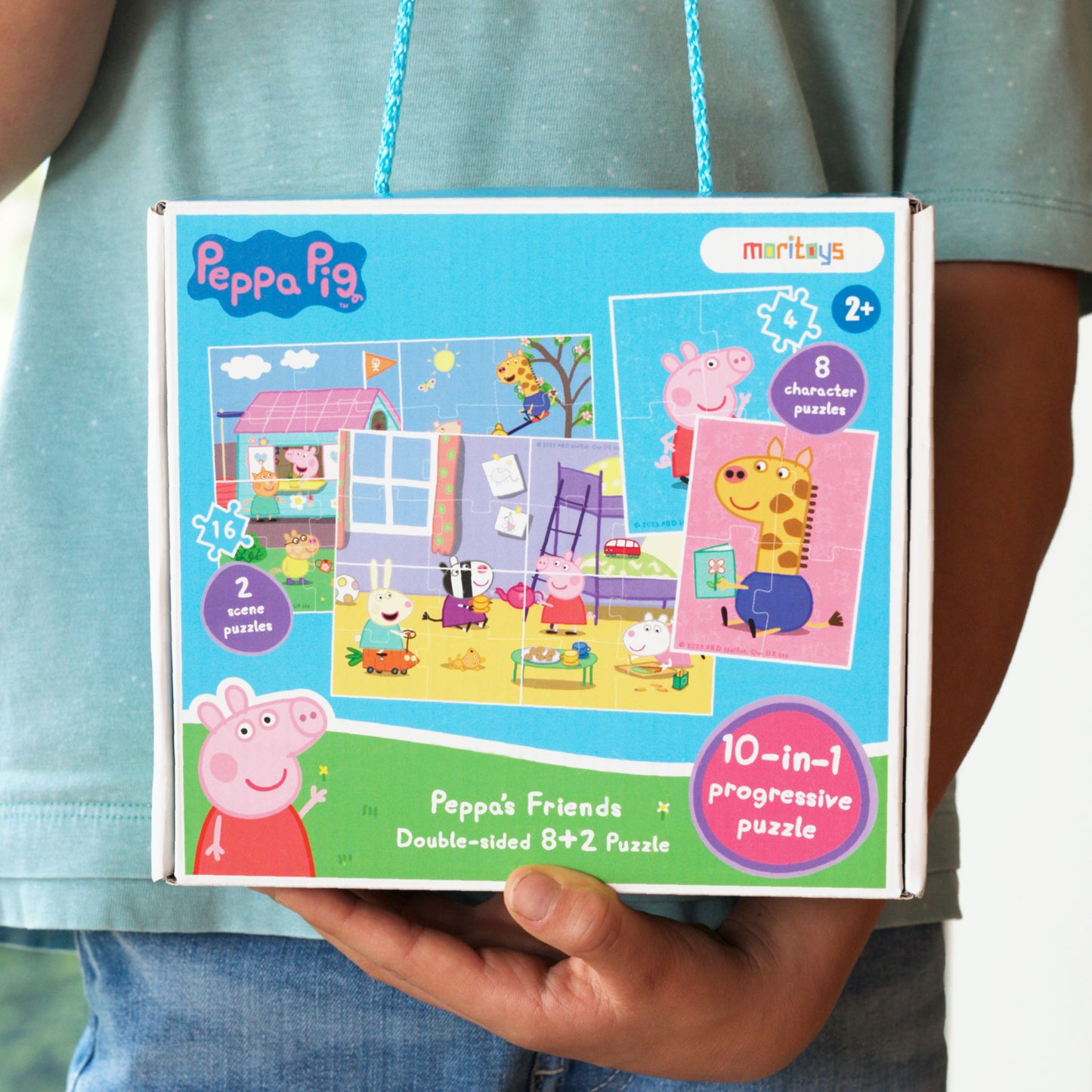 ÖN SİPARİŞ: Peppa’s Friends: Çift Taraflı 8+2 Puzzle puzzle moritoys 